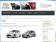 Tablet Screenshot of borneocar.com